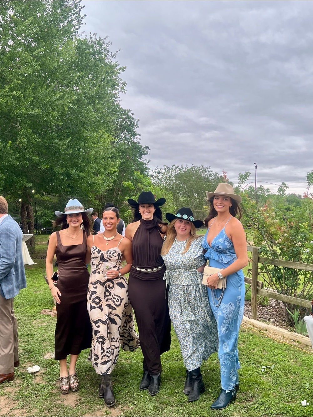 Rococo Sand Light Blue Paisley Maxi Dress with Ruffle Waist - Picture 9 of 10